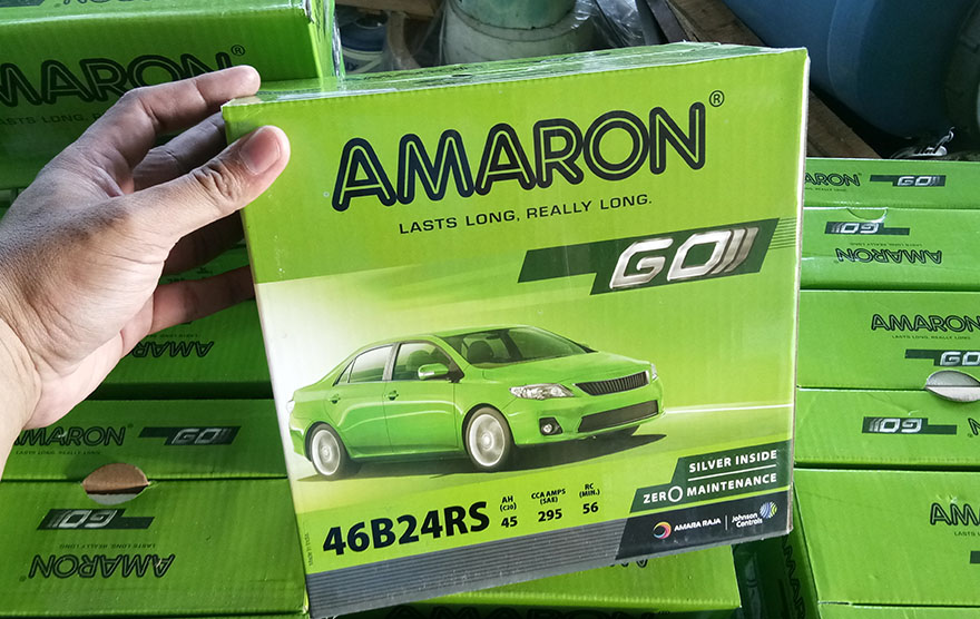 Verifying the Amaron battery warranty claim