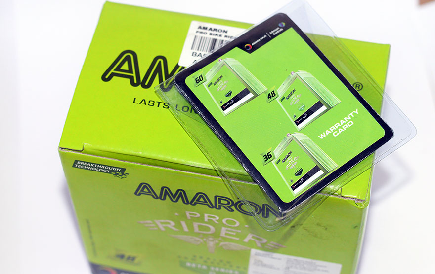 Verifying the Amaron battery warranty claim